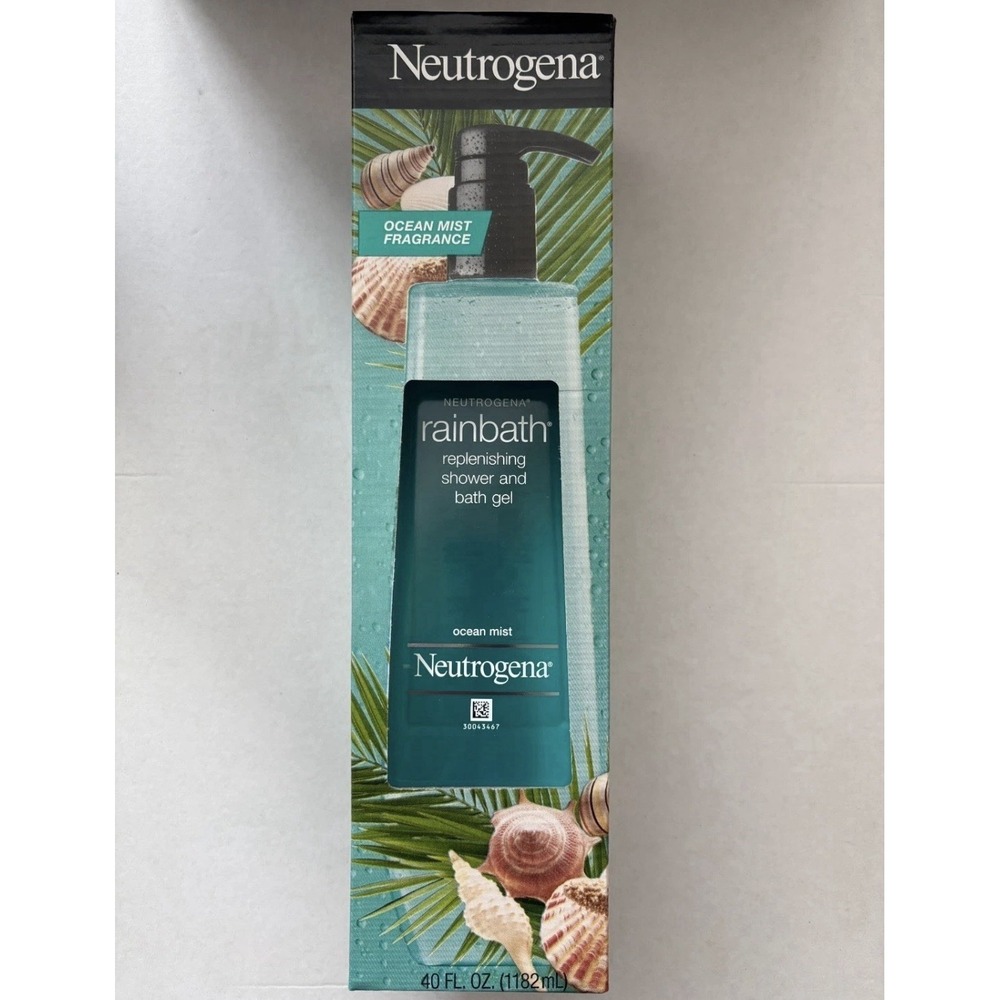 Neutrogena Rainbath Ocean Mist Replenishing Shower & Bath Gel 40 fl oz NIB